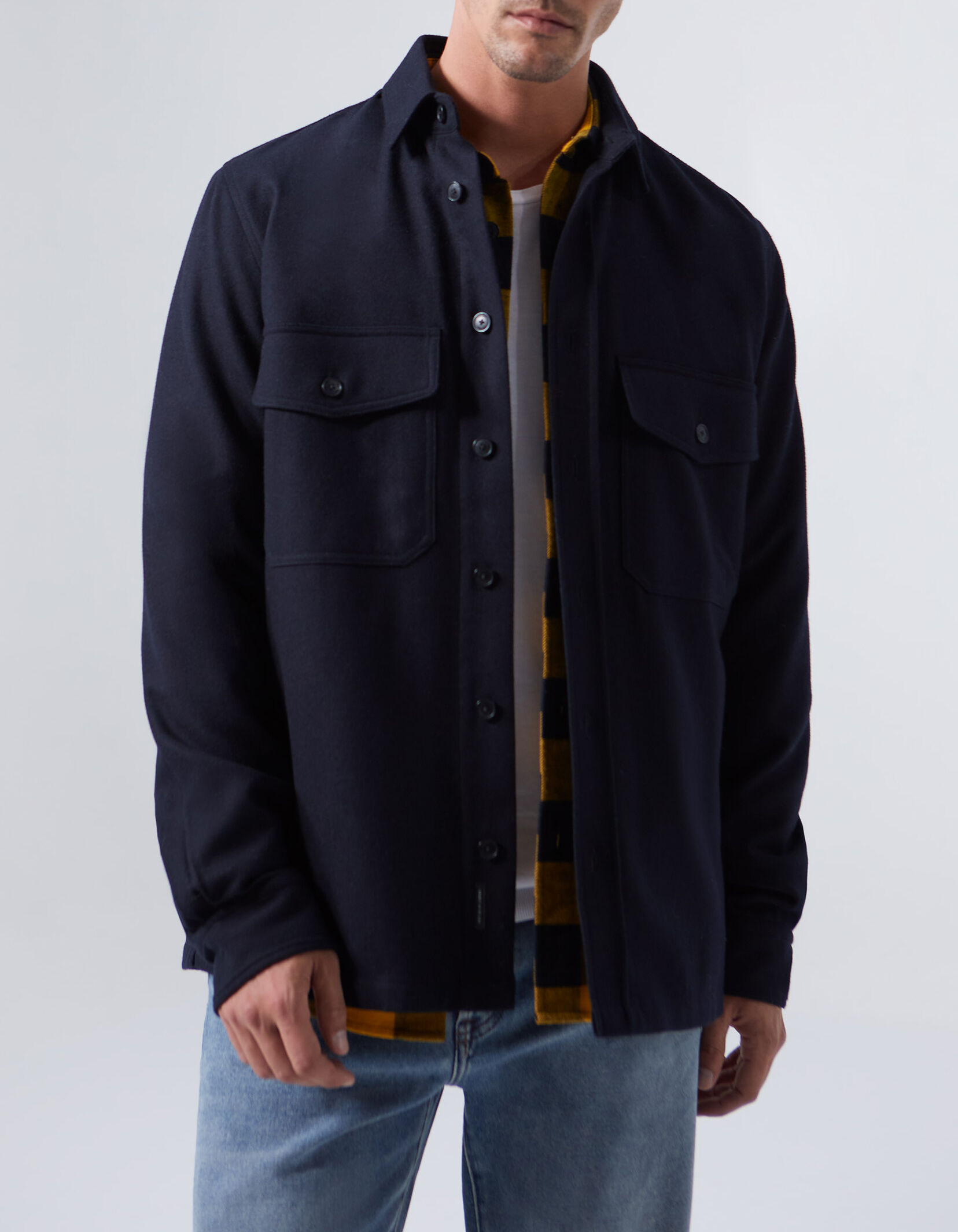 Surchemise homme laine clearance