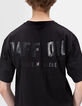 Boys’ black short-sleeved T-shirt with XL slogan on back-2