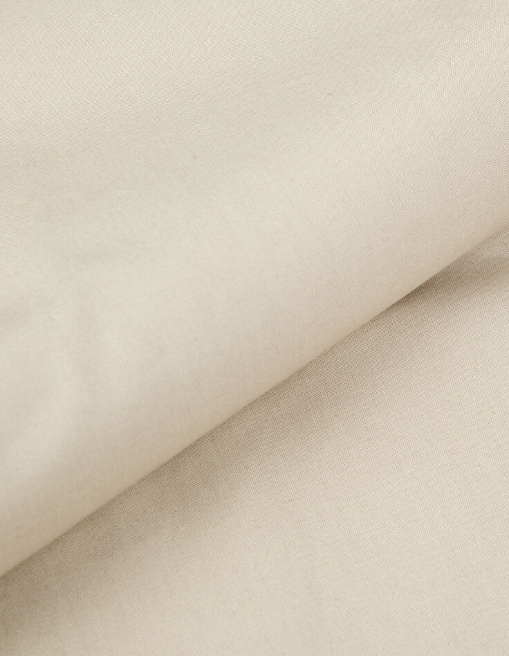 Kurzes beigefarbenes Trompe-l'oeil-Rockkleid Damen-7