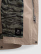 Boys’ beige hooded parka with embroidered back-7