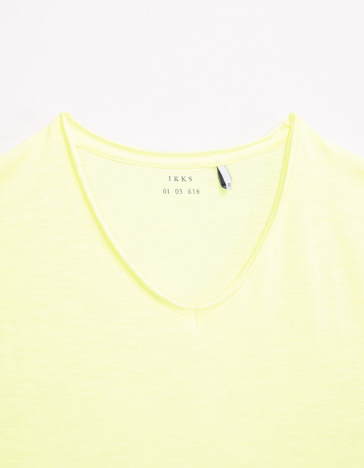 Camiseta amarilla hombre-5