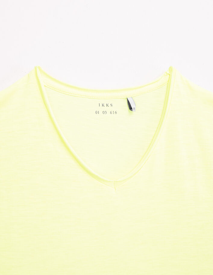 Geel T-shirt voor heren - IKKS