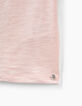 Girls’ light pink vest top with studded cowboy boot-6