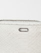 Damenledertasche, The Small Messenger, Schlangenhautfinish-3