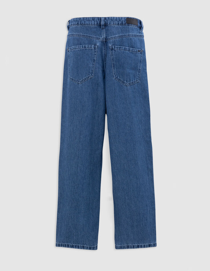 Jean droit medium blue 7/8e Femme-2