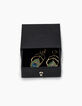 Boucles d'oreilles paon femme-5