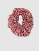 Chouchou-foulchie met roze bloemenprint voor meisjes-6
