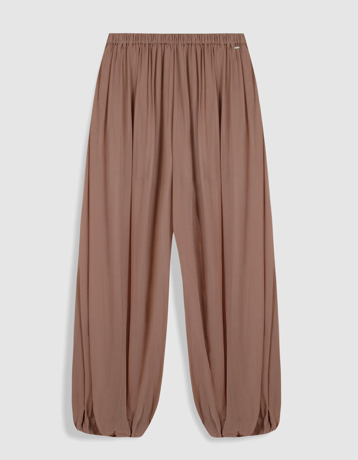 Pantal&oacute;n globo blush fluido de mujer-8
