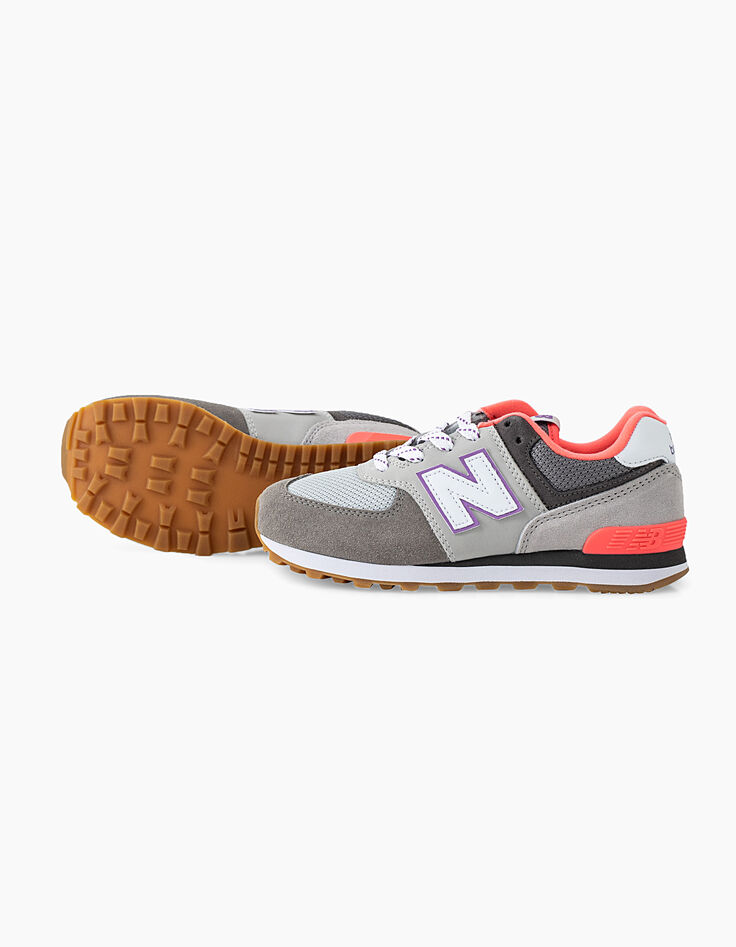Tennis grises New Balance® fille-7 Tennis grises New Balance® fille-7