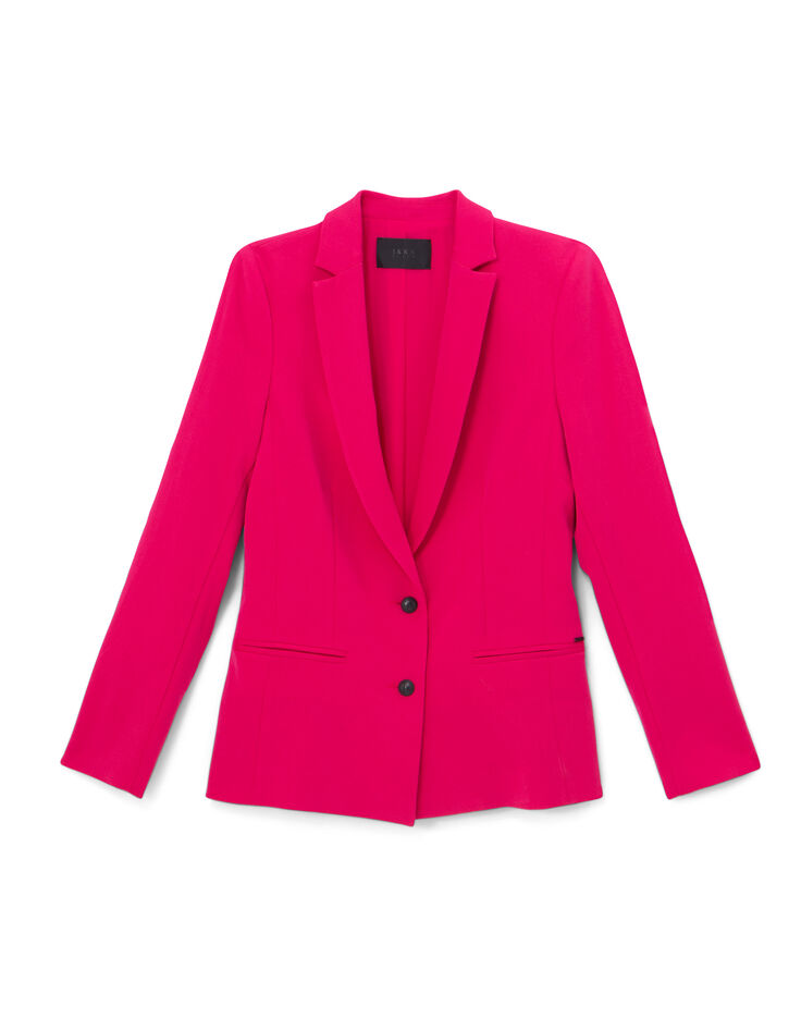 Veste de costume fuchsia loose Femme-5