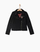 Vest met rits meisjes-1