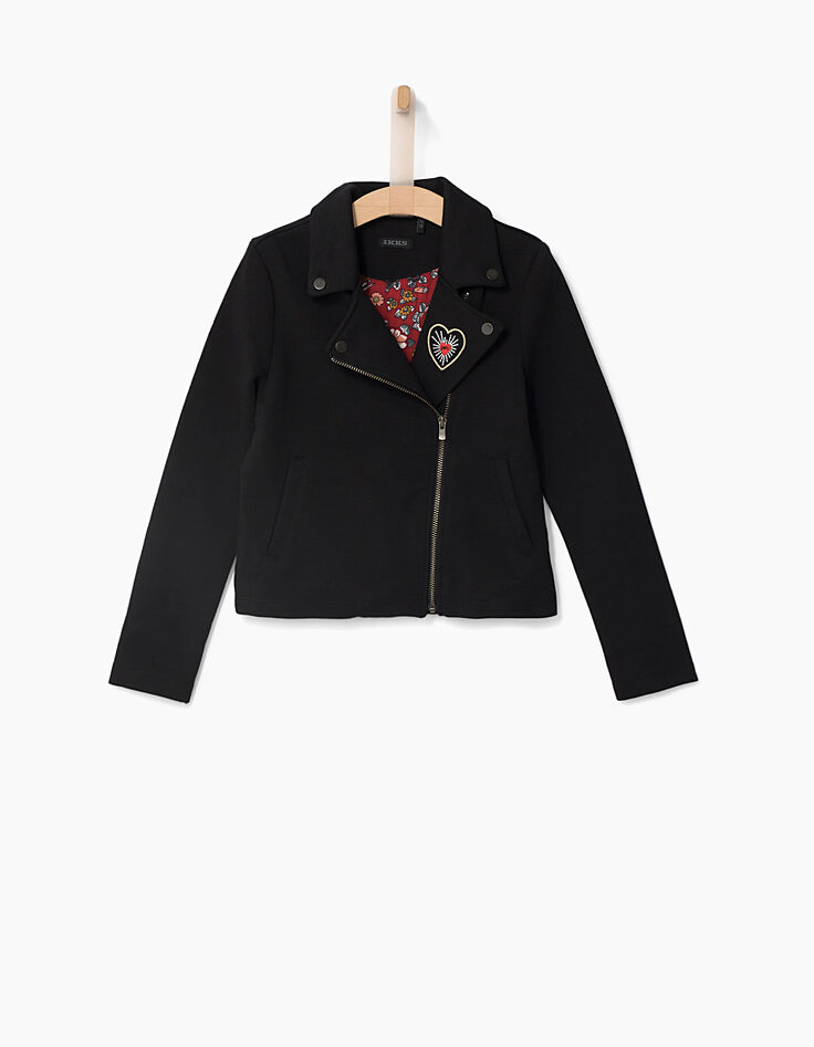 Vest met rits meisjes-1