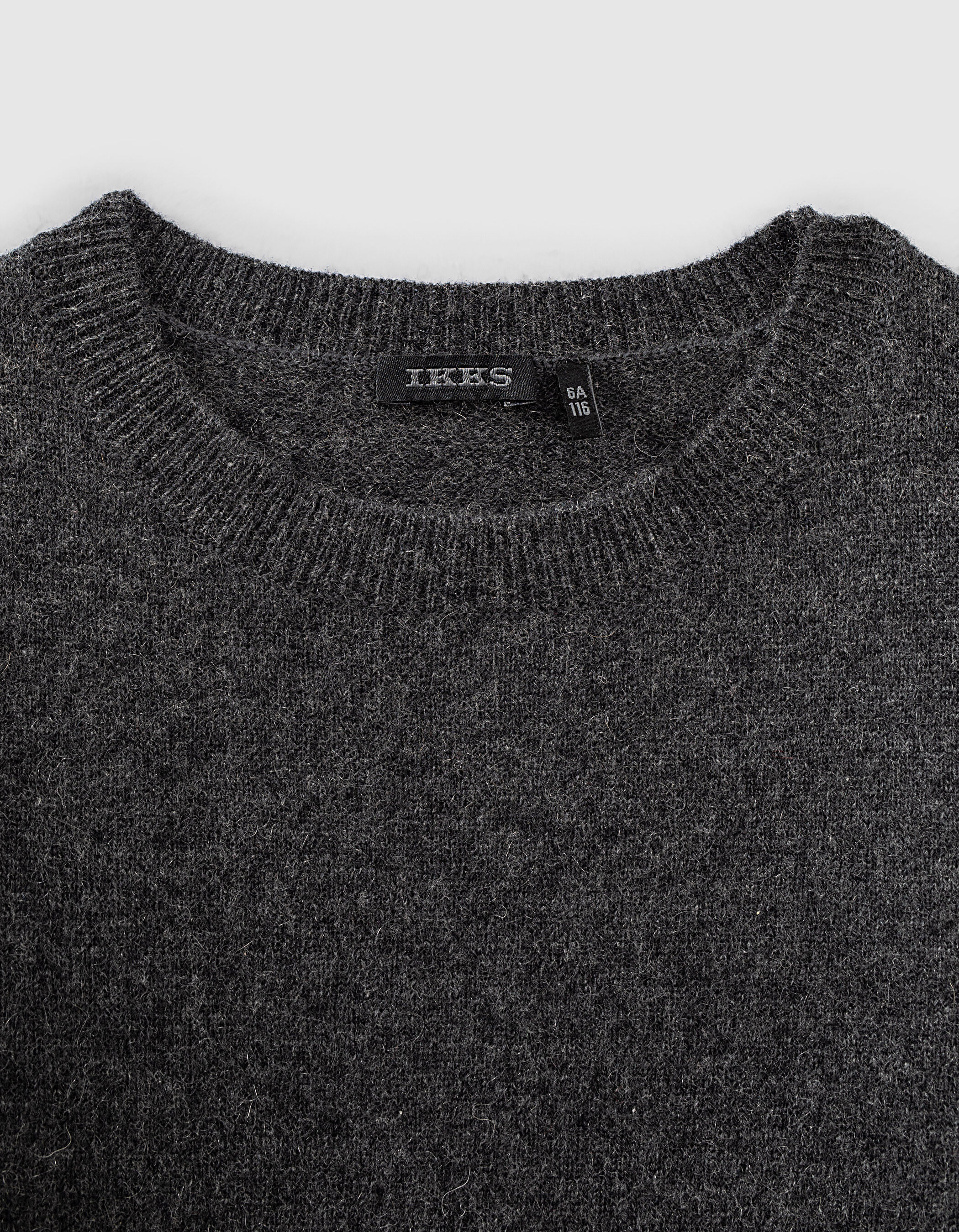 Pull gris chin anthracite 100 cachemire gar on
