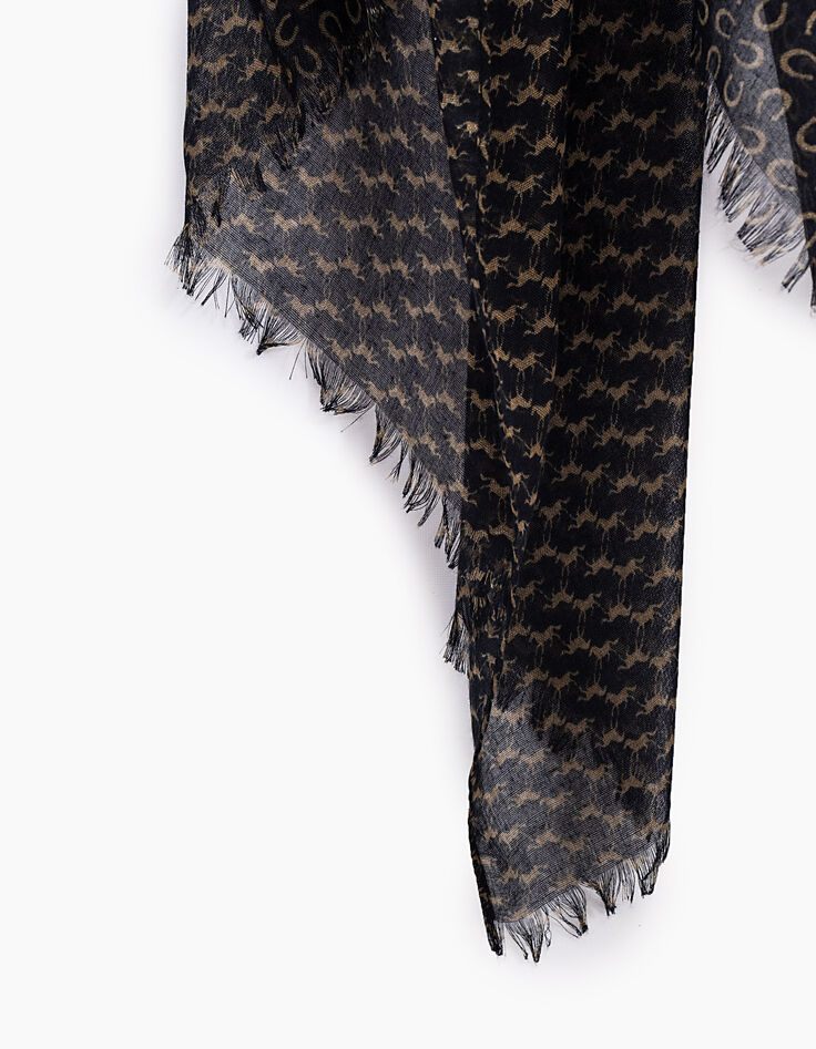 Men's horses scarf-2