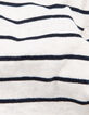 T-shirt marinière broderie oiseau bébé fille-6