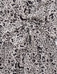 Gebroken witte midi-jurk, dierenprint Dames-5