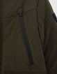 Boys’ khaki parka with XL waterproof zips-6