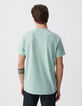 Men’s celadon hemp blend DRY FAST T-shirt-3
