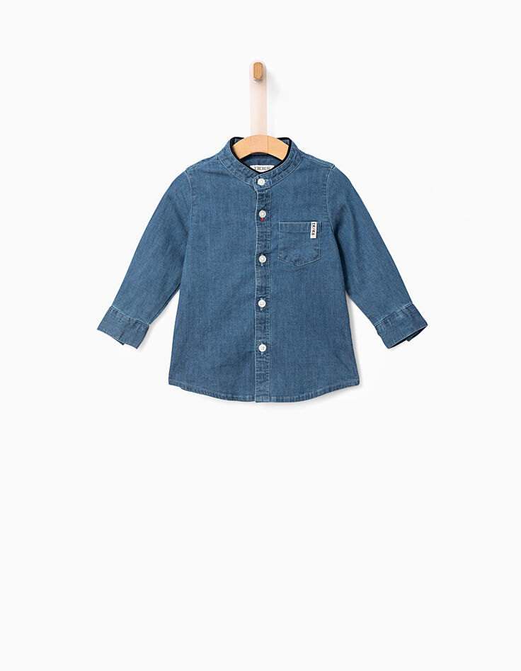 Jeanshemd für Babyjungen -1