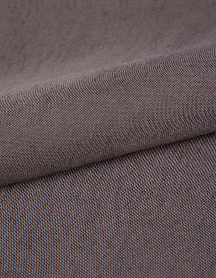 Bermudas entalladas de mujer en mezcla de Lyocell&reg; gris-8