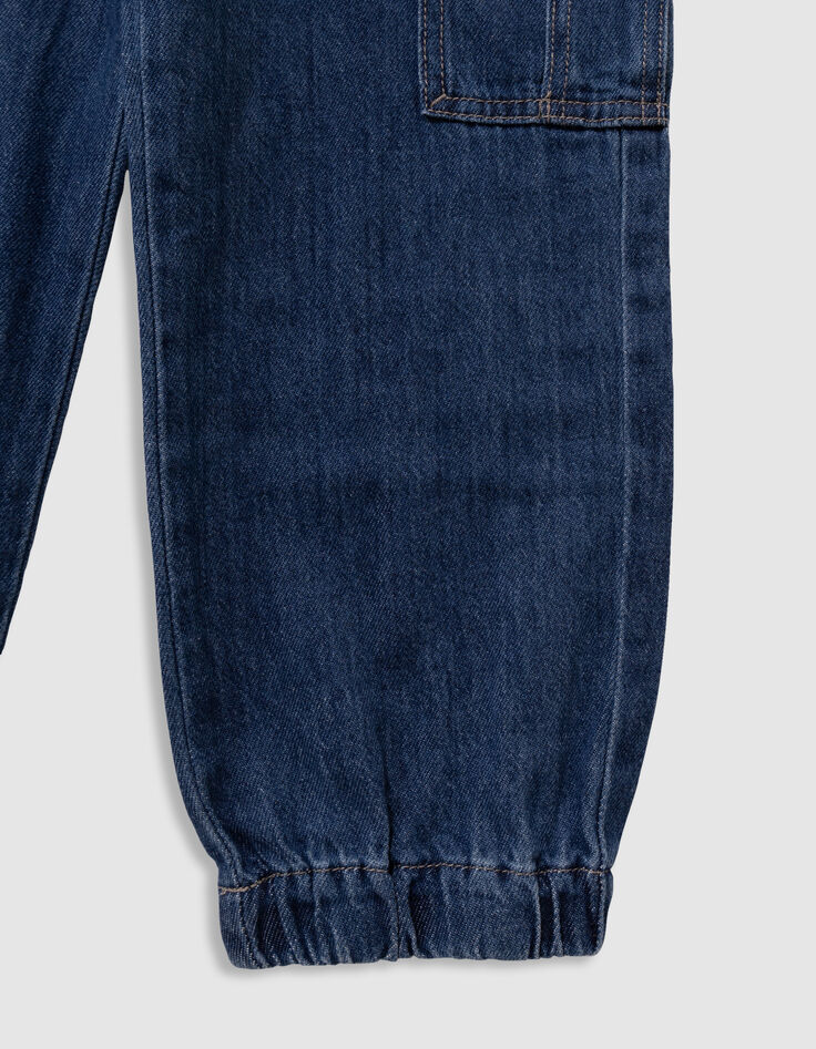 Jean jogger loose bleu esprit battle garçon-7 Jean jogger loose bleu esprit battle garçon-7