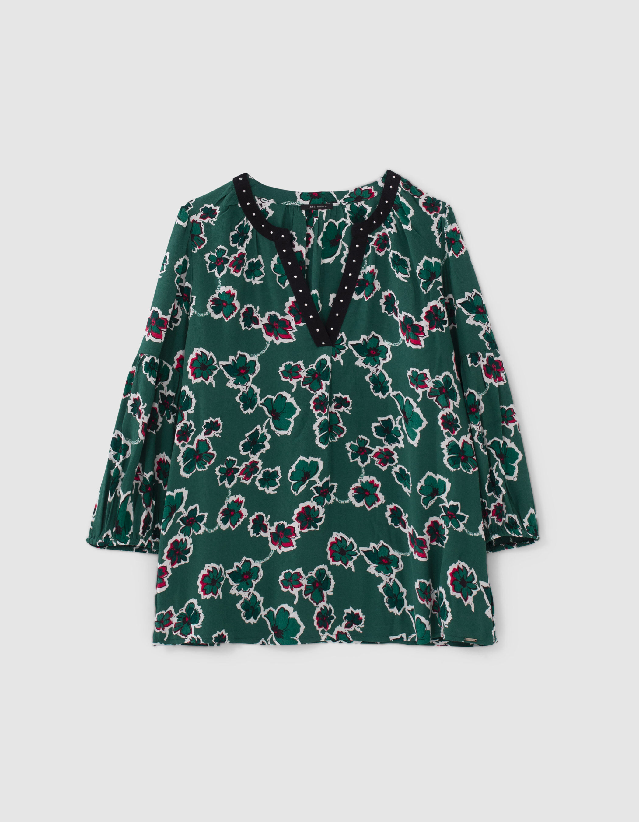 Zara blouse 2025 verte