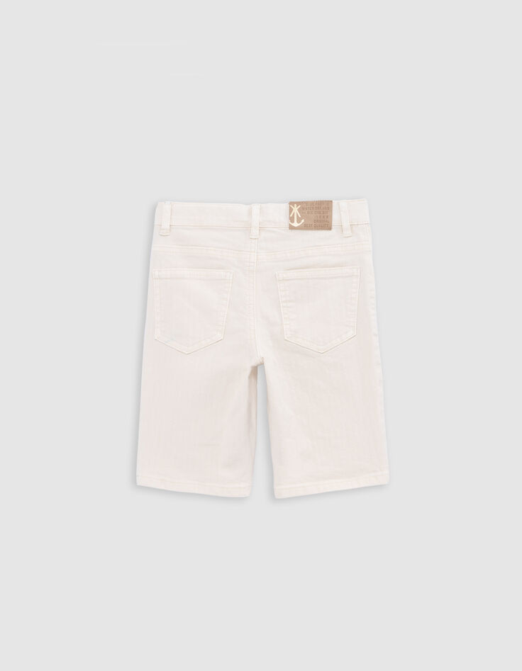 Beige REGULAR-Jungenjeansbermudas-5
