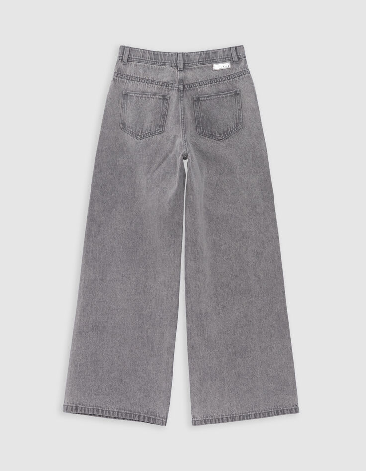 Grey waterless jeans for girl-3 Grey waterless jeans for girl-3