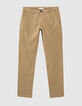 Men’s beige slim chinos-6