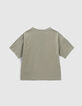Camiseta verde flor y surf deep & dye ni&ntilde;a-2