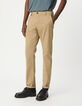 Pantalon chino droit beige Homme-2