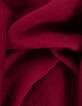 Robe manches longues rose &agrave; nouer c&ocirc;t&eacute; I.Code-8