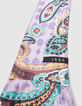 Marshmallow sjaal maxi kasjmierprint Dames-3