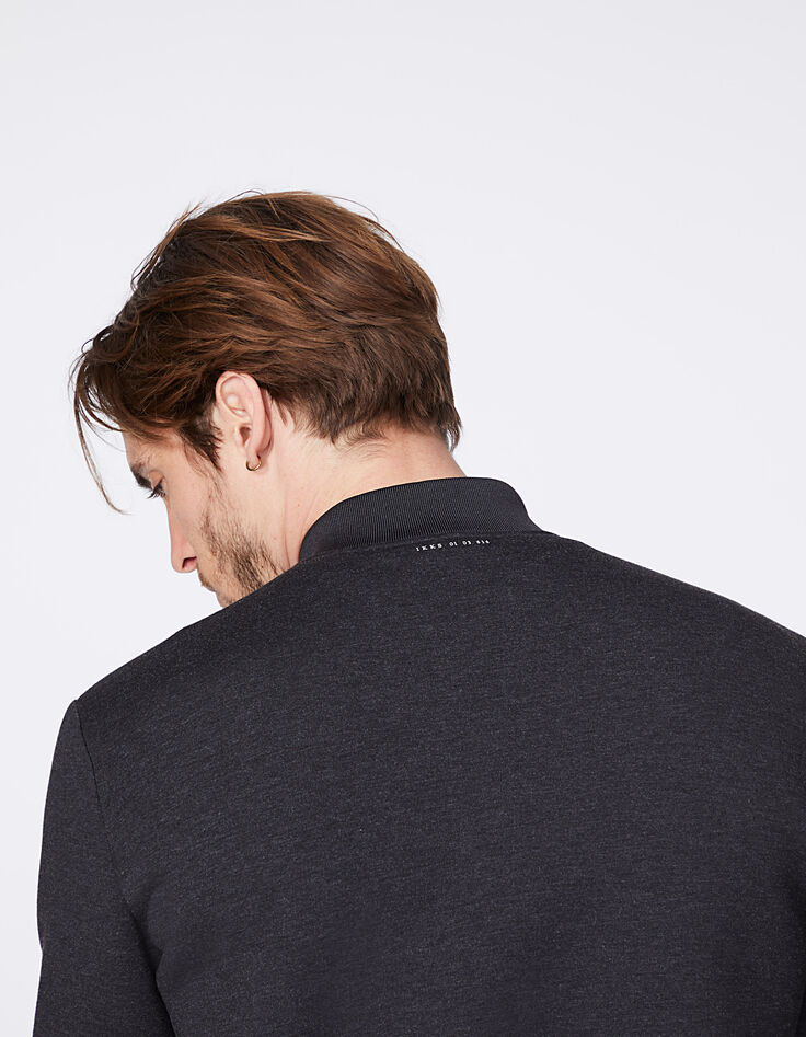 Sous-doudoune anthracite bi-matière Homme-4 Sous-doudoune anthracite bi-matière Homme-4