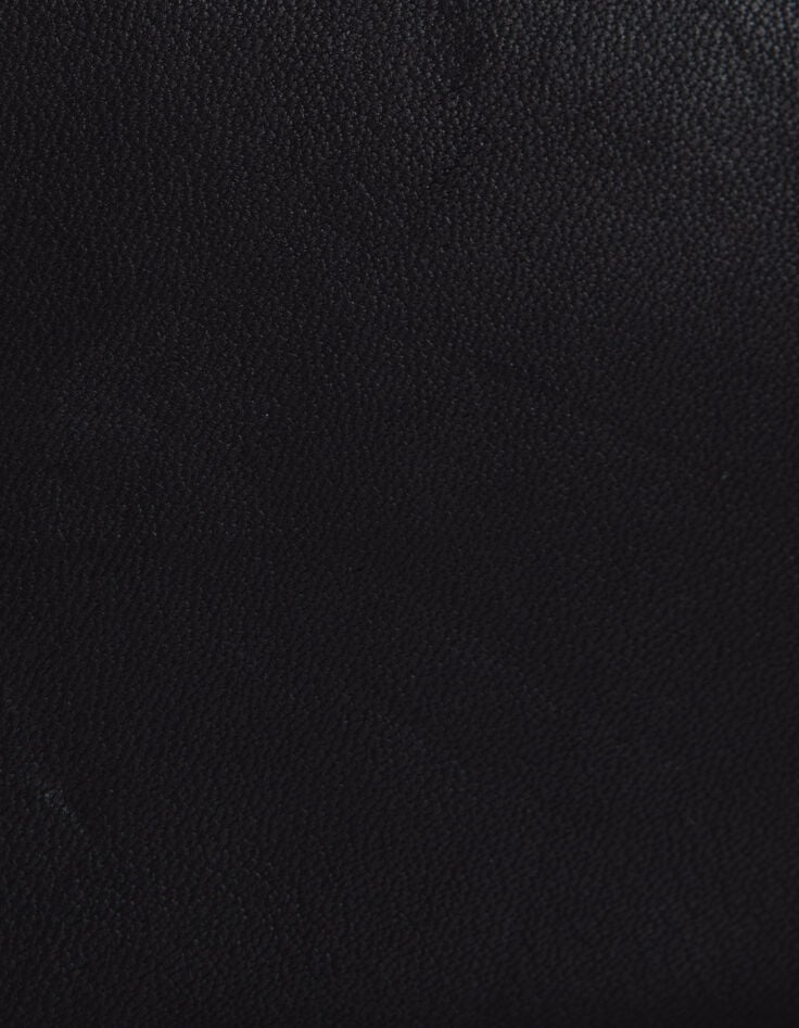 Tas THE 1 Timeless zwart doorstikt leer Maat S Dames-9