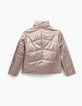Doudoune champagne parmenture jean fille-4