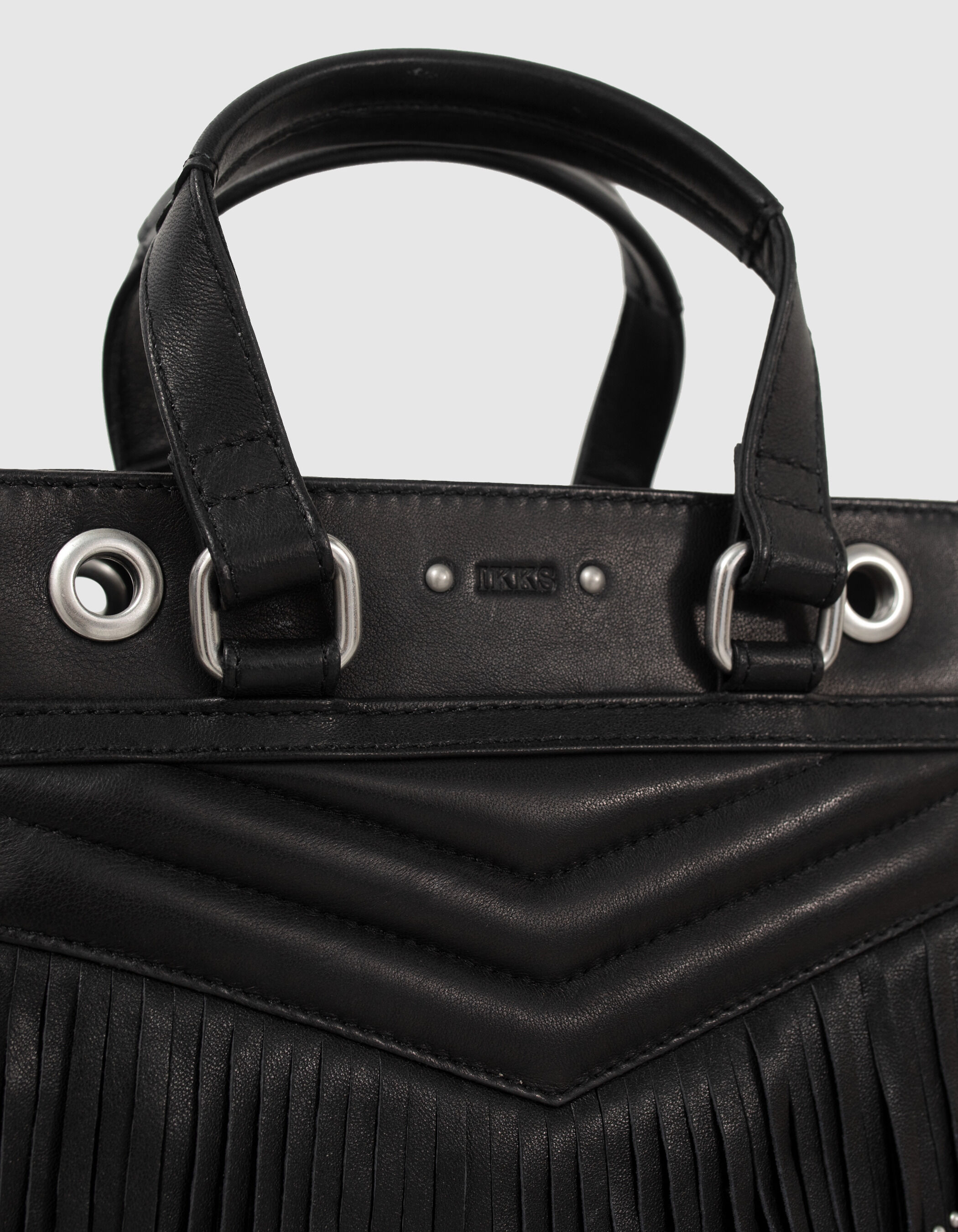 Sac ikks new arrivals noir franges
