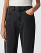 Antraciete maxi boyfriend-jeans voor dames-5