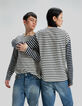 Gender Free-T-shirt marinière coton bio Mixte-4