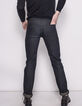 Men's slim black jeans -3