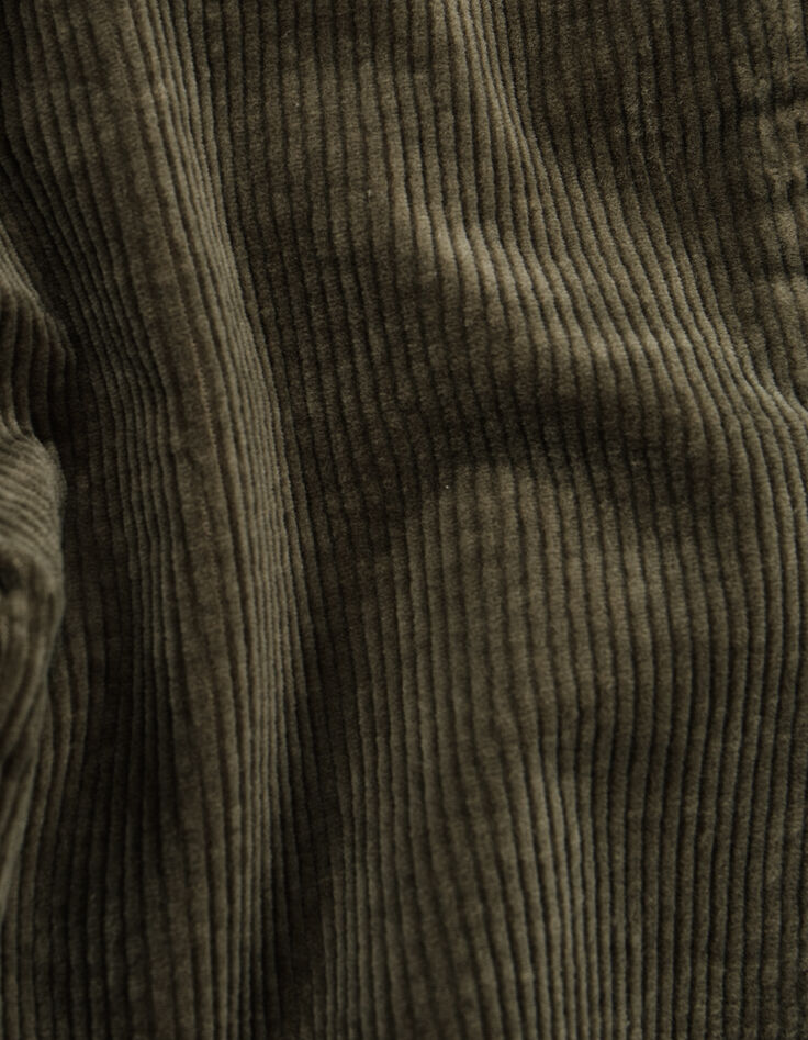 Pantalón de pana caqui para bebé niña-8