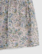 Girls’ ecru flowery print LENZING™ ECOVERO™ blouse-4
