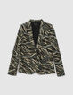 Americana caqui jungle camuflaje mujer-7