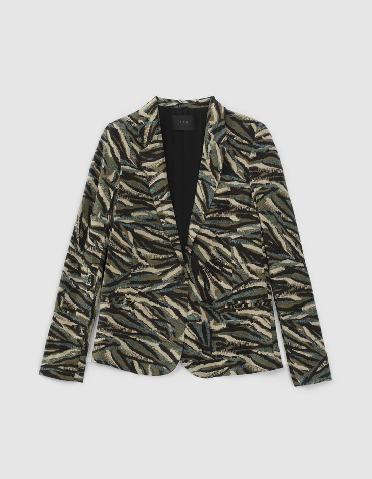 Americana caqui jungle camuflaje mujer-7