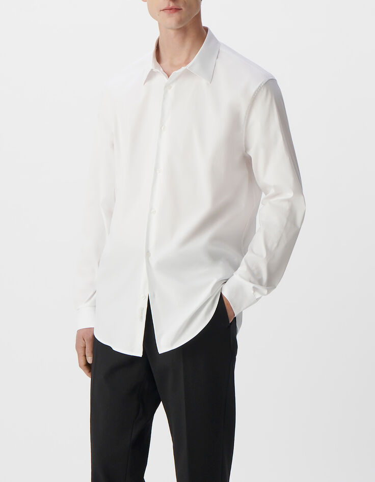 Camisa de vestir REGULAR blanca hombre-2
