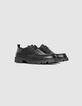 Derbies noirs vintage cuir Homme-6