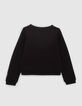 Sweat noir brodé sequins IKKS - STAR WARS™ fille-3