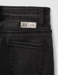 Vaqueros skinny black used con franjas joya niña-5