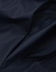 Men&rsquo;s navy rubber nylon hooded parka-7