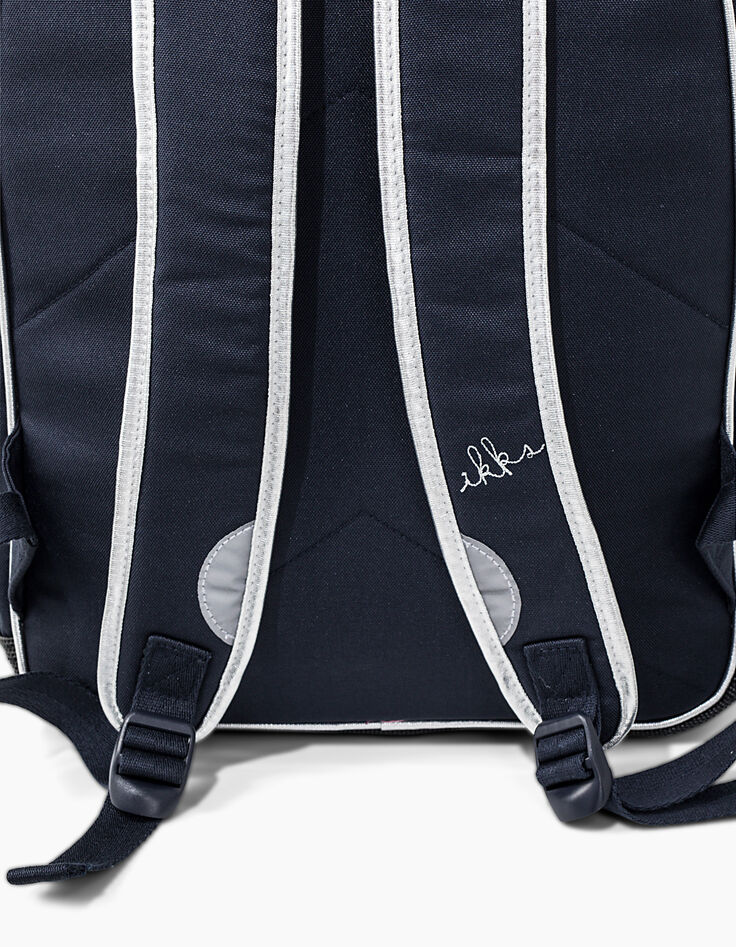Girls navy IKKS Ciao Bella backpack -6
